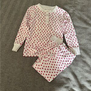 Roller Rabbit Toddler Pink Heart-Print Long Sleeve Pajama Set